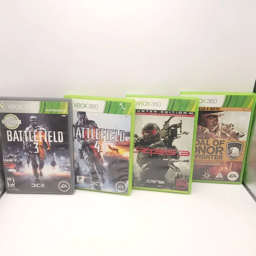 Xbox 360 Lot of 24 Games Skyrim Mass Effect Crysis 3 Deadrising Batman Destiny